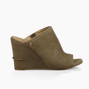 New Ugg Suede Slide Wedge